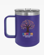 Autism Awareness 2025 - Tree of Acceptance Coffee Mug Tumbler