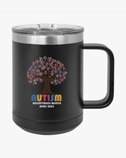 Autism Awareness 2025 - Tree of Acceptance Coffee Mug Tumbler