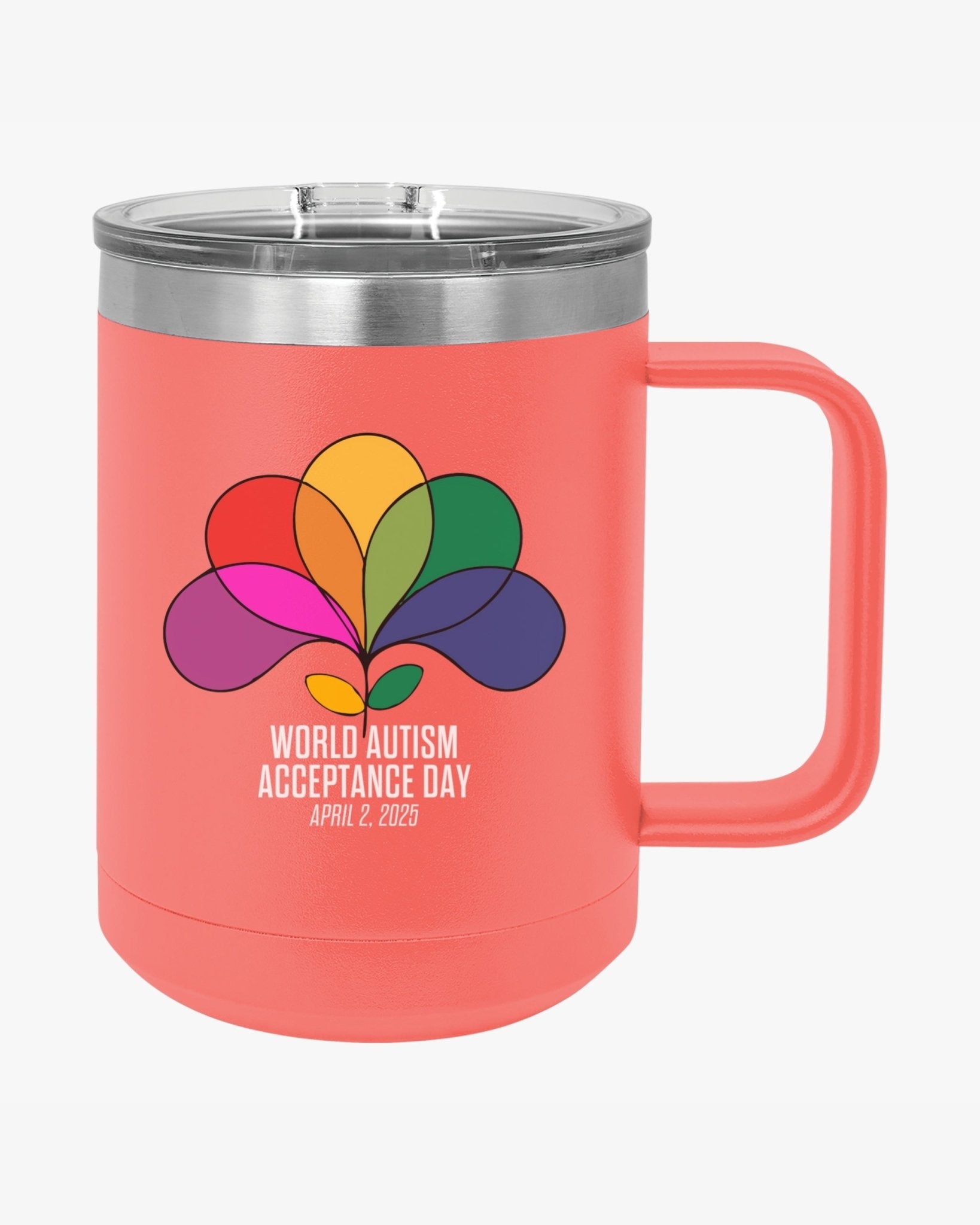 Autism Mug - Autism Awareness 2025 - Spectrum in Bloom Coffee Mug Tumbler - Daily Bloom