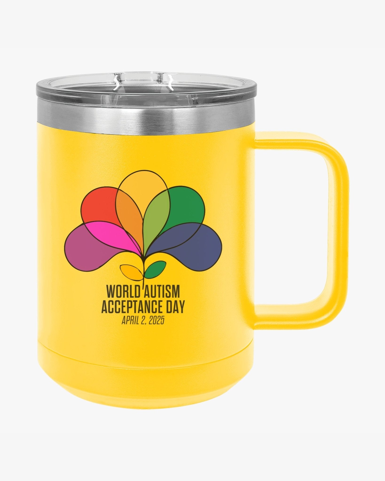 Autism Mug - Autism Awareness 2025 - Spectrum in Bloom Coffee Mug Tumbler - Daily Bloom