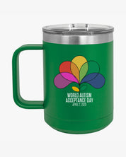 Autism Awareness 2025 - Spectrum in Bloom Coffee Mug Tumbler