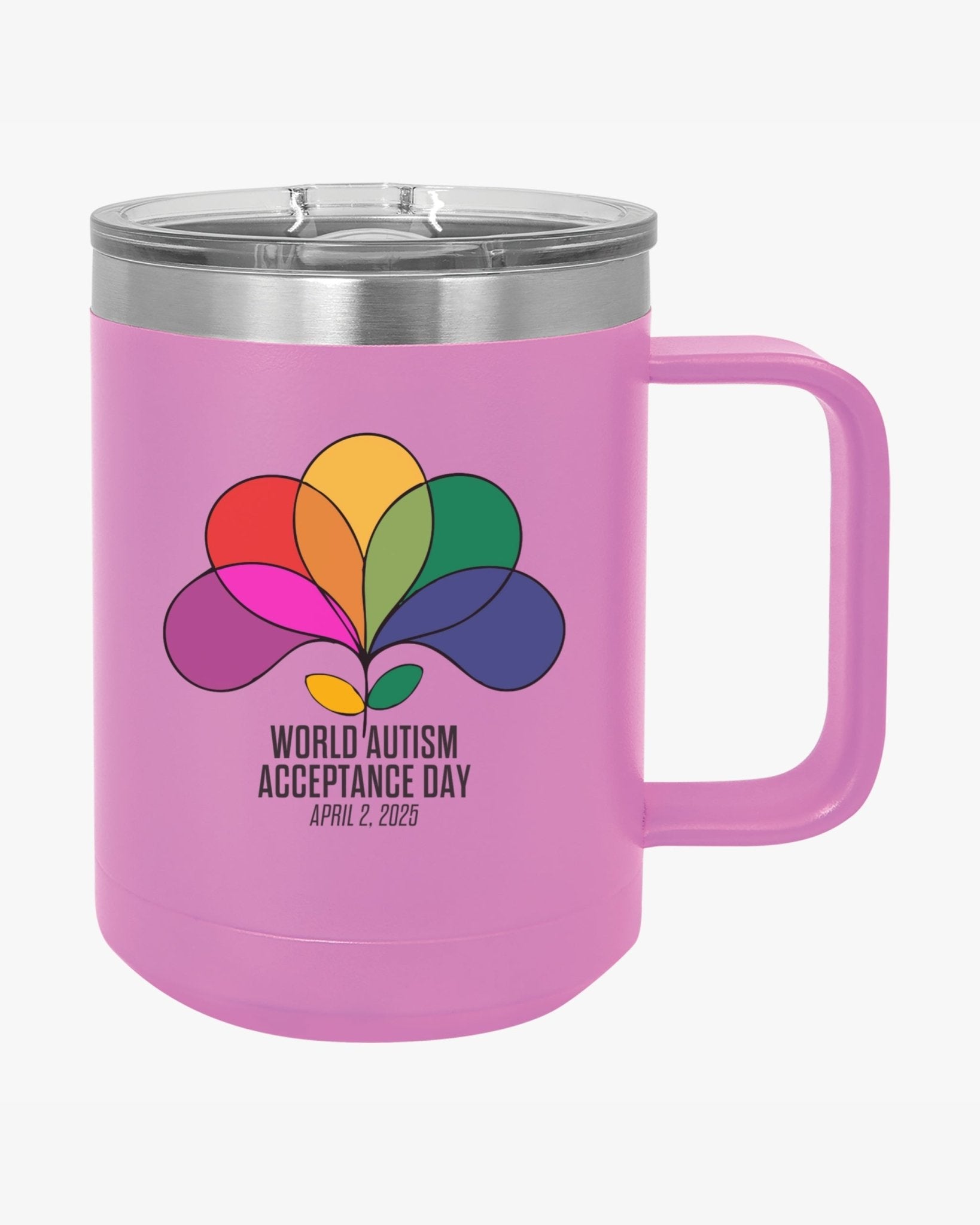 Autism Mug - Autism Awareness 2025 - Spectrum in Bloom Coffee Mug Tumbler - Daily Bloom