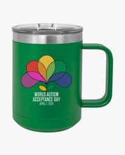 Autism Awareness 2025 - Spectrum in Bloom Coffee Mug Tumbler