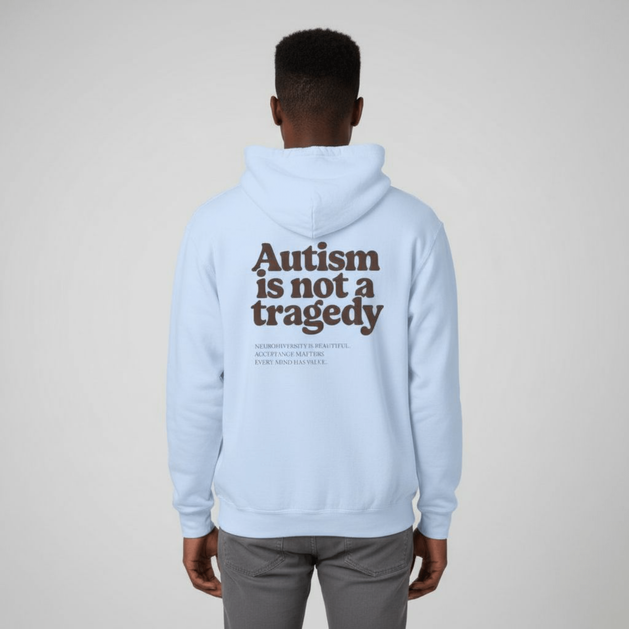 Autism Hoodie - Autism is Not a Tragedy Comfort Colors Lightweight Hoodie - Daily Bloom