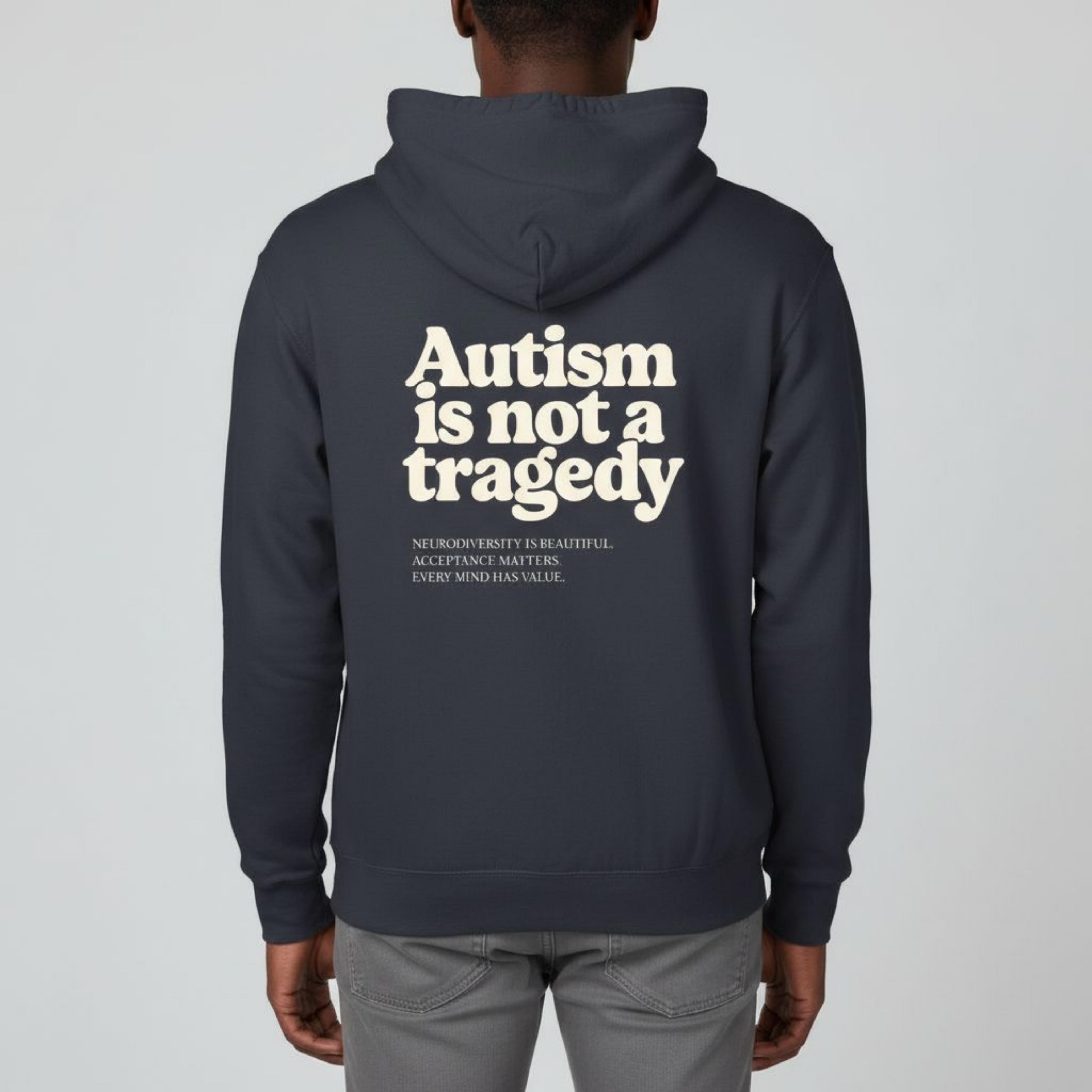 Autism is Not a Tragedy Comfort Colors Lightweight Hoodie