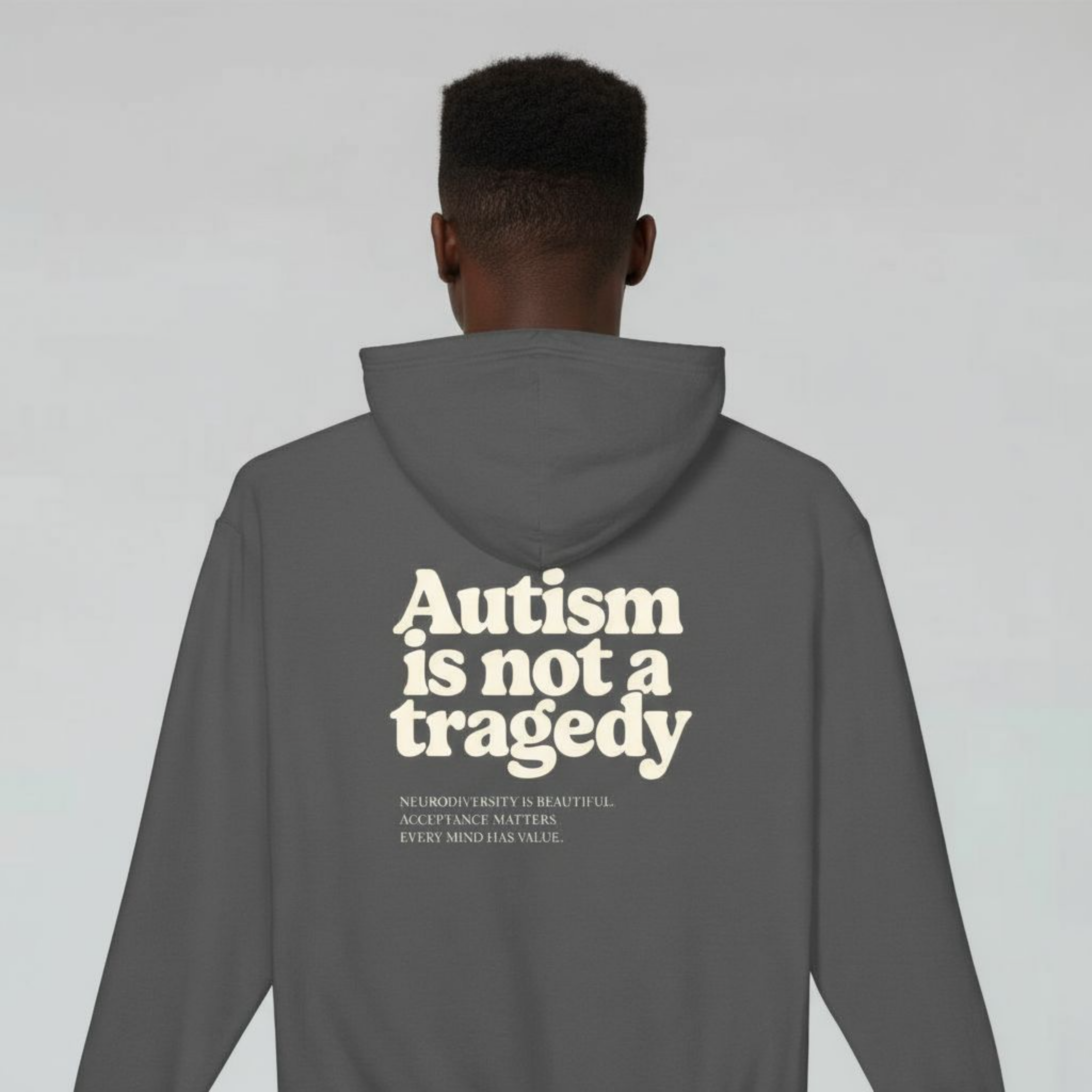 Autism is Not a Tragedy Comfort Colors Lightweight Hoodie