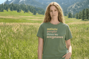 Autism T-Shirt - Autistic People Deserve Acceptance Comfort Colors T-Shirt - Daily Bloom