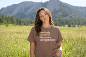 Autism T-Shirt - Autistic People Deserve Acceptance Comfort Colors T-Shirt - Daily Bloom