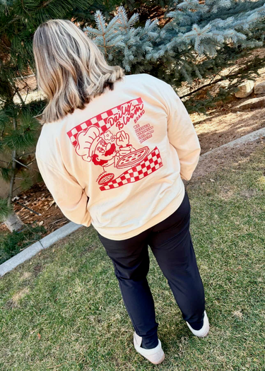 Autism Sweatshirt - We Deliver Kindness Comfort Colors Lightweight Sweatshirt - Daily Bloom