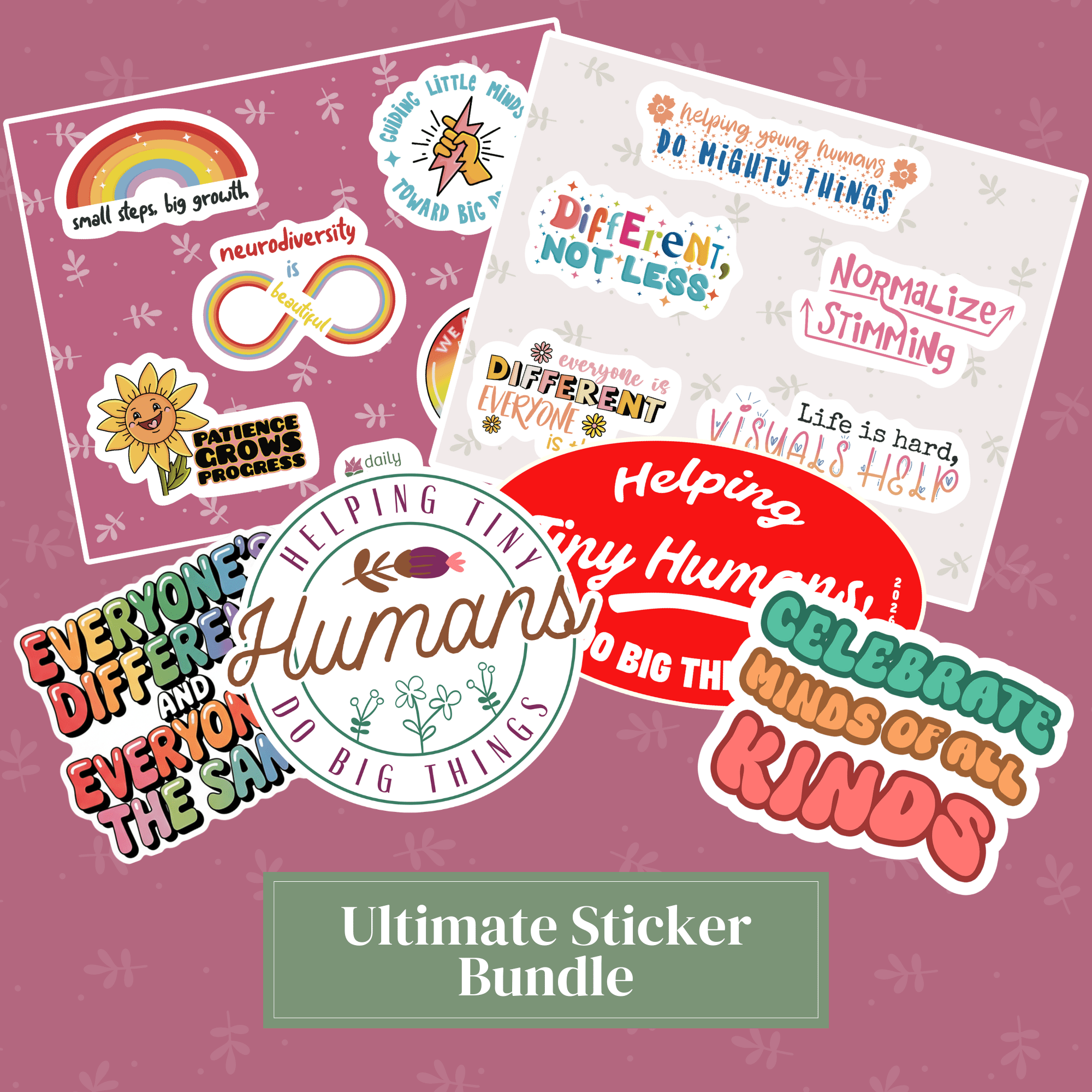 Autism Bundle - Ultimate Sticker Bundle - Daily Bloom