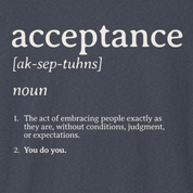 Acceptance Definition Tee
