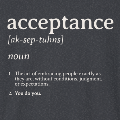 Acceptance Definition Tee