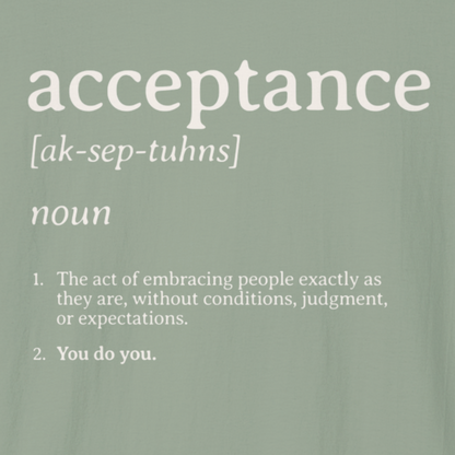 Acceptance Definition Tee