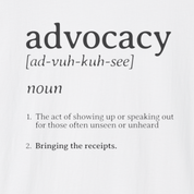 Advocacy Definition Tee