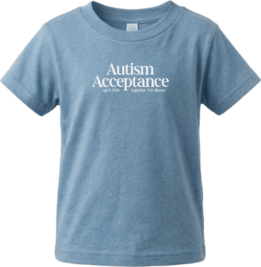 Autism T-Shirt - Autism Acceptance 2026 Together We Bloom Toddler T-Shirt - Daily Bloom