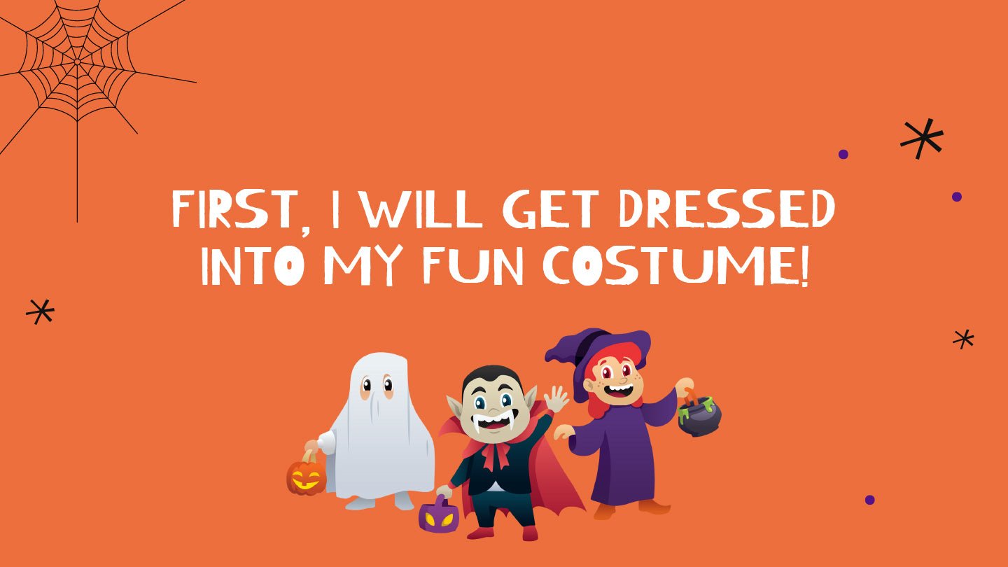 Autism Digital Download - When I Go Trick Or Treating Social Story - Daily Bloom
