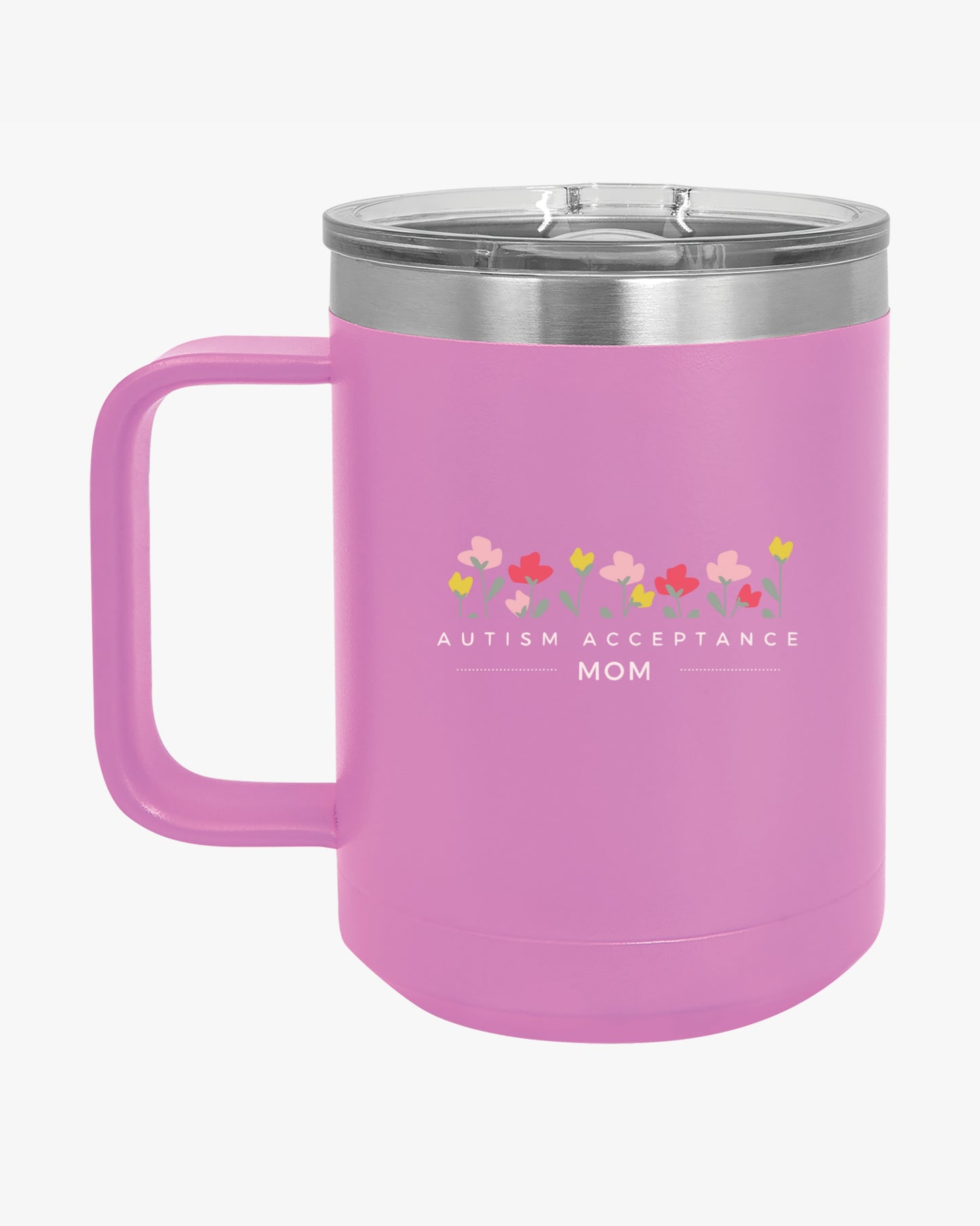 Mother's Day 2025 - Autism Acceptance Mom Coffee Mug Tumbler