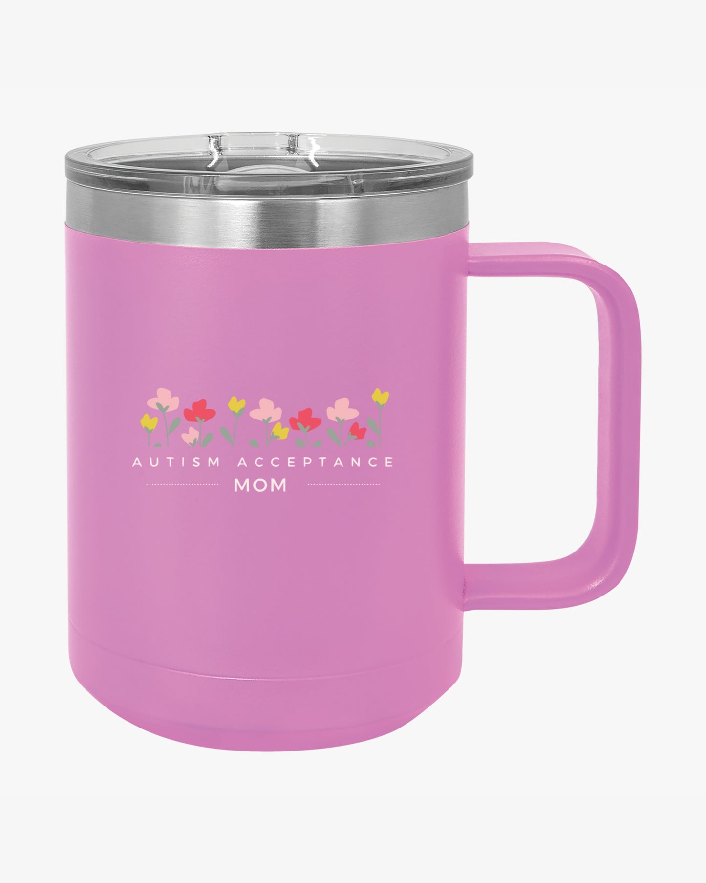 Mother's Day 2025 - Autism Acceptance Mom Coffee Mug Tumbler