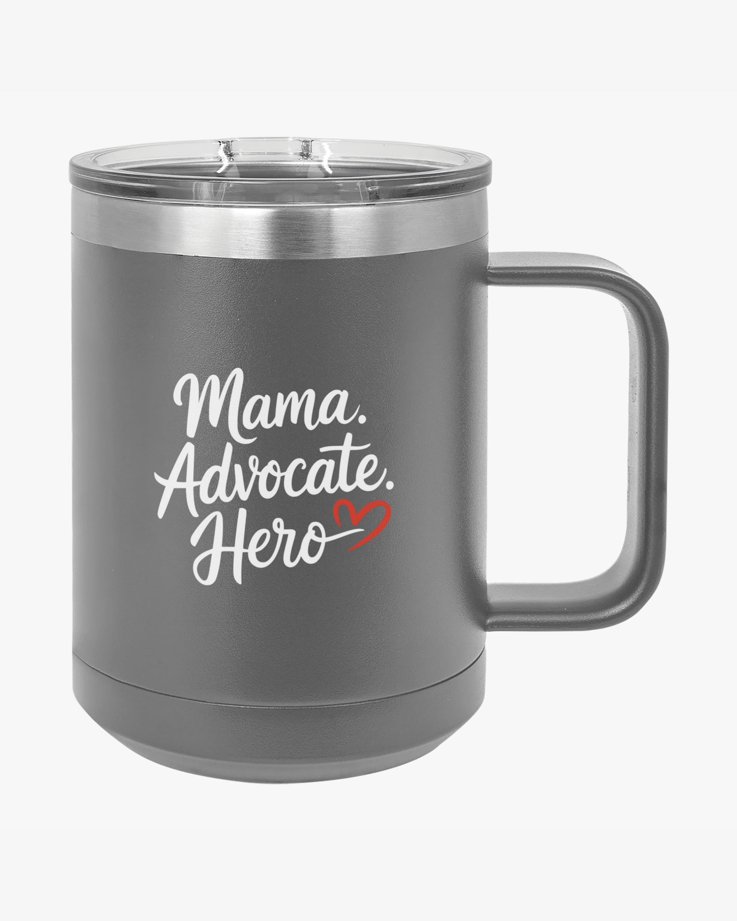 Mother's Day 2025 - Mama Advocate Hero Coffee Mug Tumbler