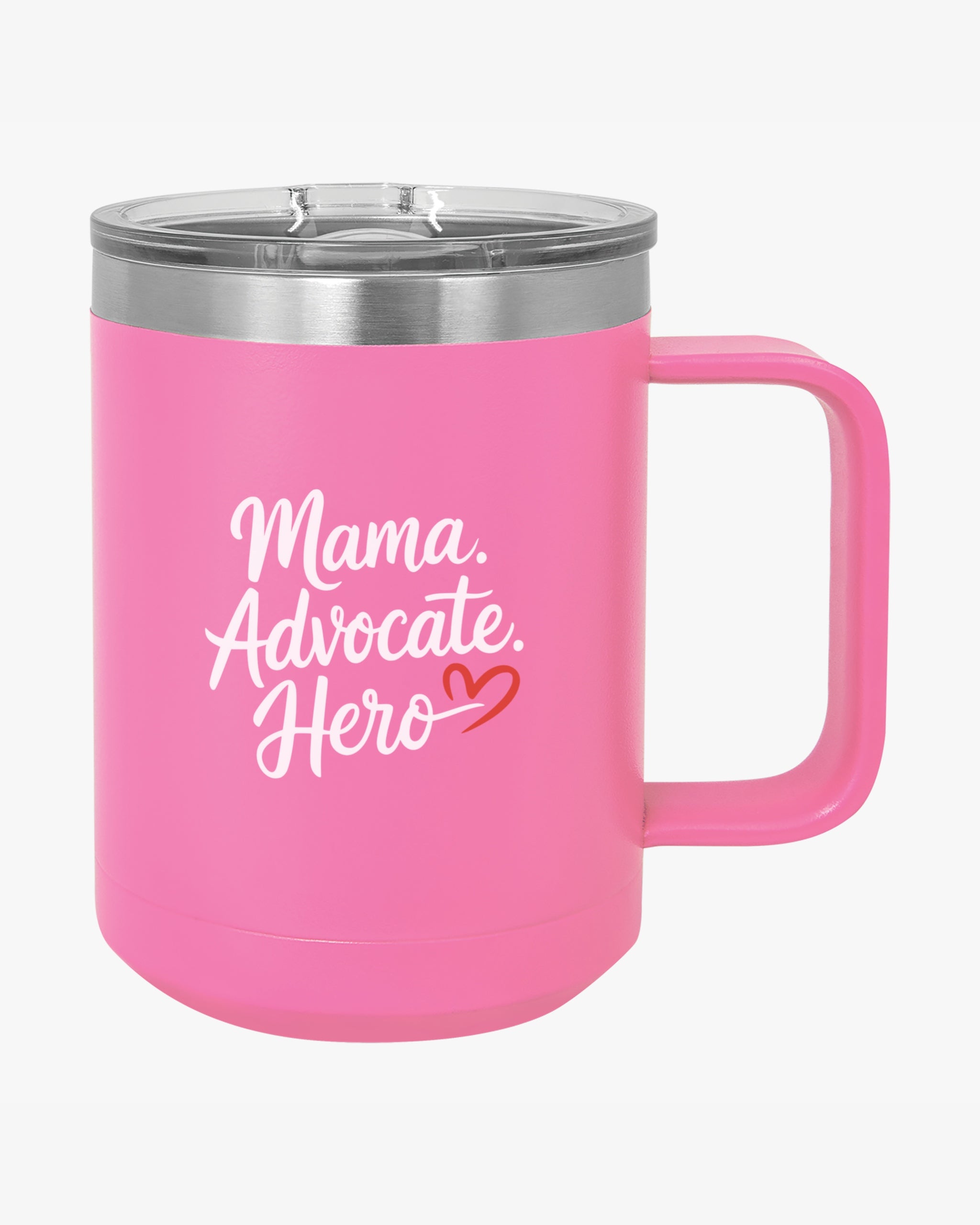 Mother's Day 2025 - Mama Advocate Hero Coffee Mug Tumbler