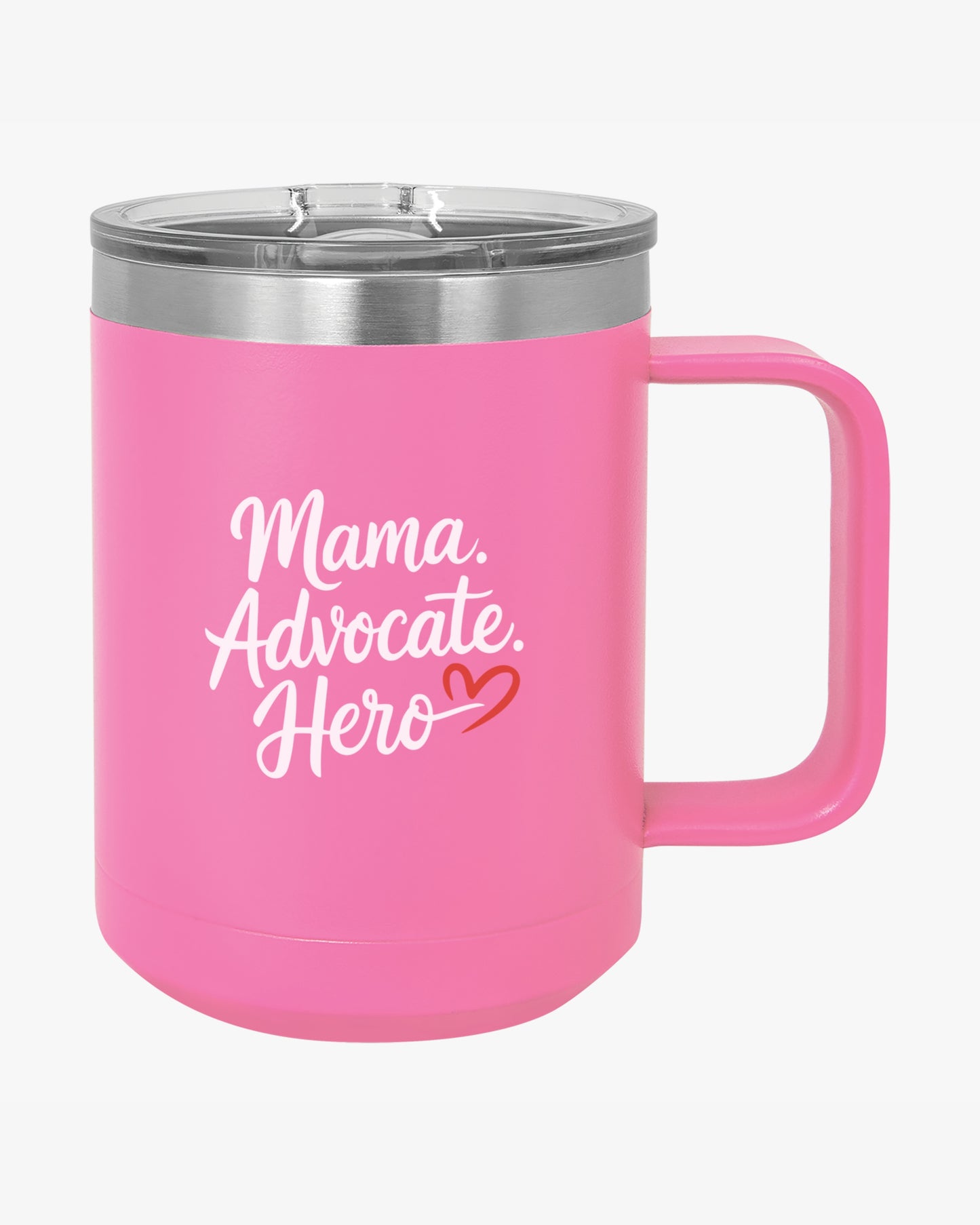 Mother's Day 2025 - Mama Advocate Hero Coffee Mug Tumbler