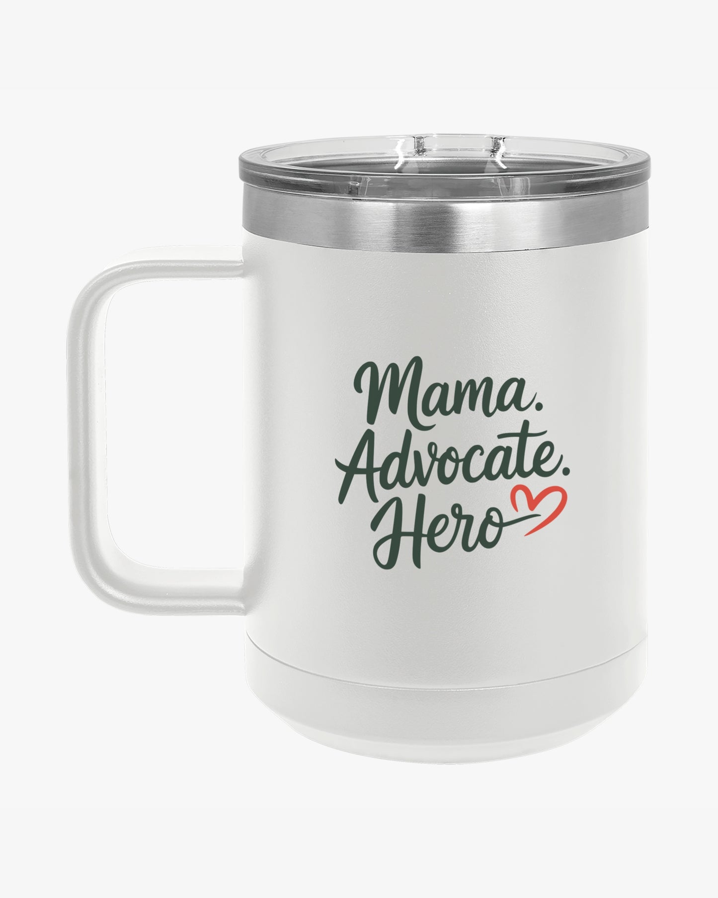 Mother's Day 2025 - Mama Advocate Hero Coffee Mug Tumbler