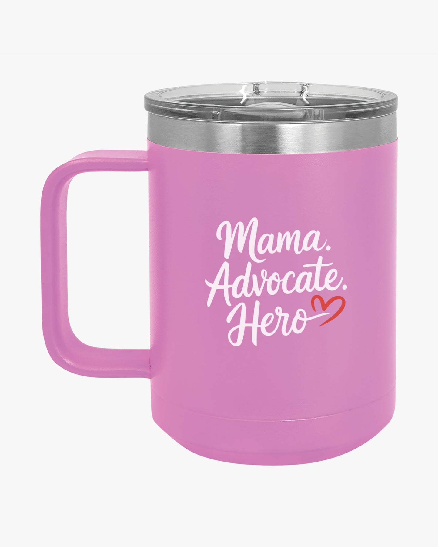 Mother's Day 2025 - Mama Advocate Hero Coffee Mug Tumbler