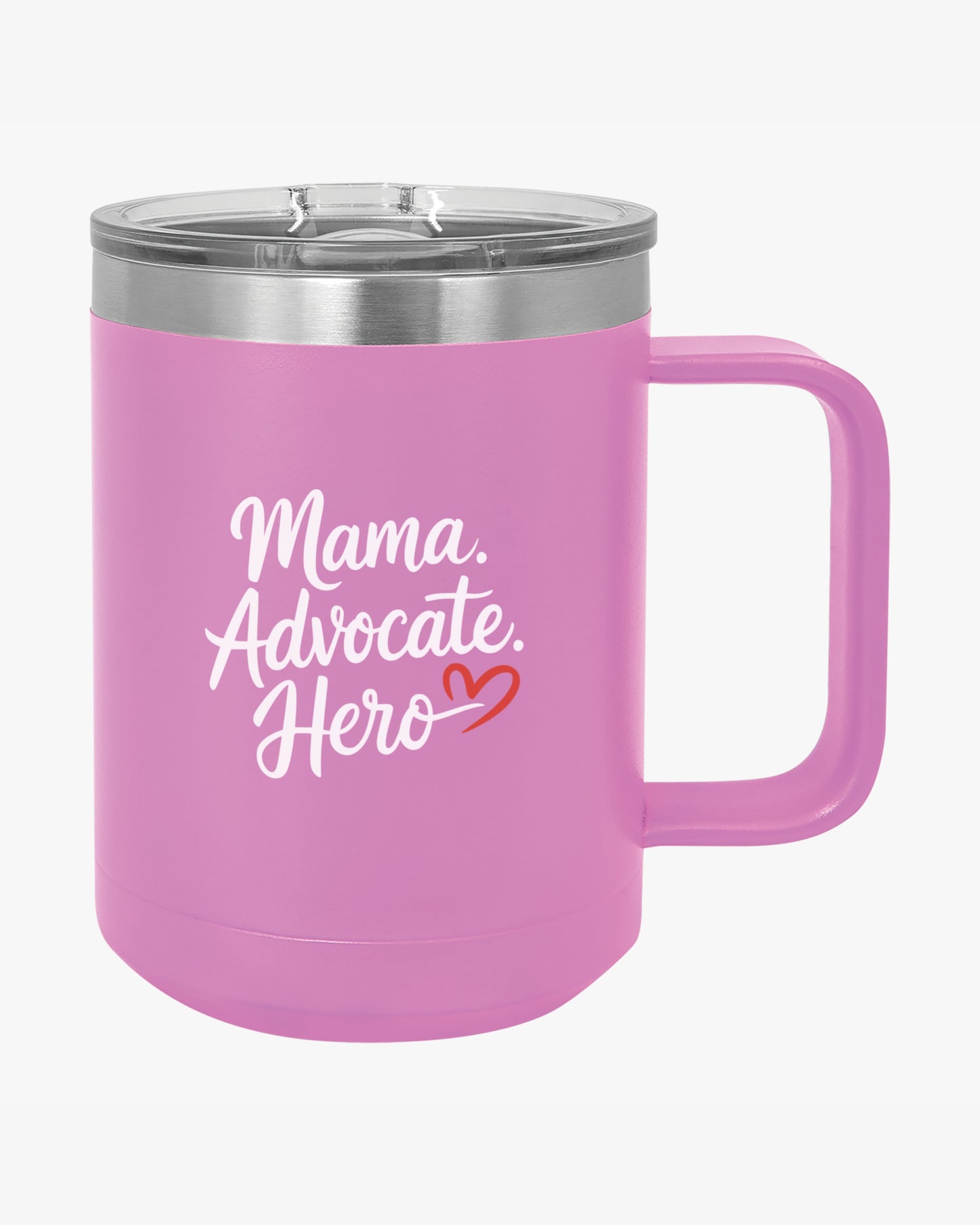 Mother's Day 2025 - Mama Advocate Hero Coffee Mug Tumbler