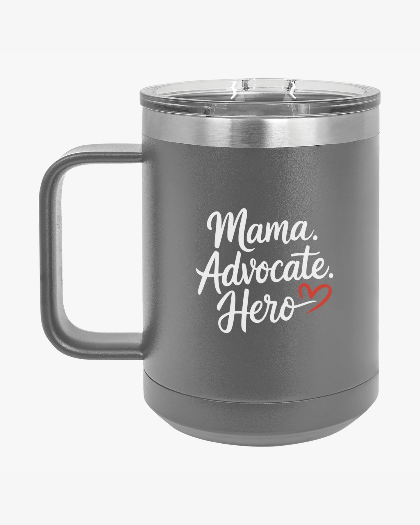Mother's Day 2025 - Mama Advocate Hero Coffee Mug Tumbler