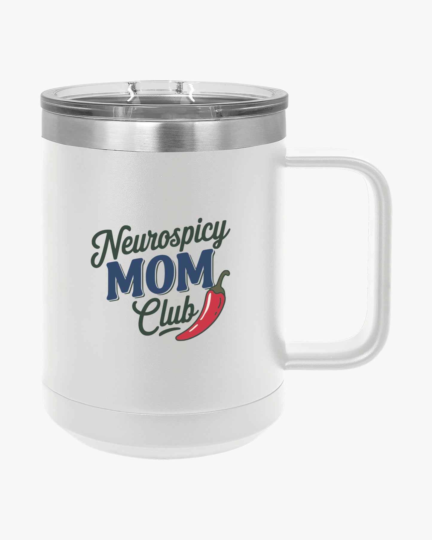 Mother's Day 2025 - Neurospicy Mom Club Coffee Mug Tumbler