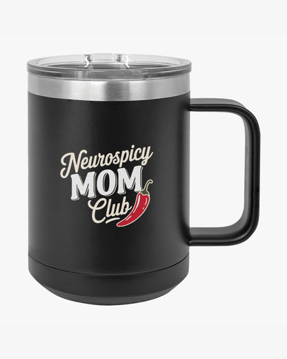 Mother's Day 2025 - Neurospicy Mom Club Coffee Mug Tumbler