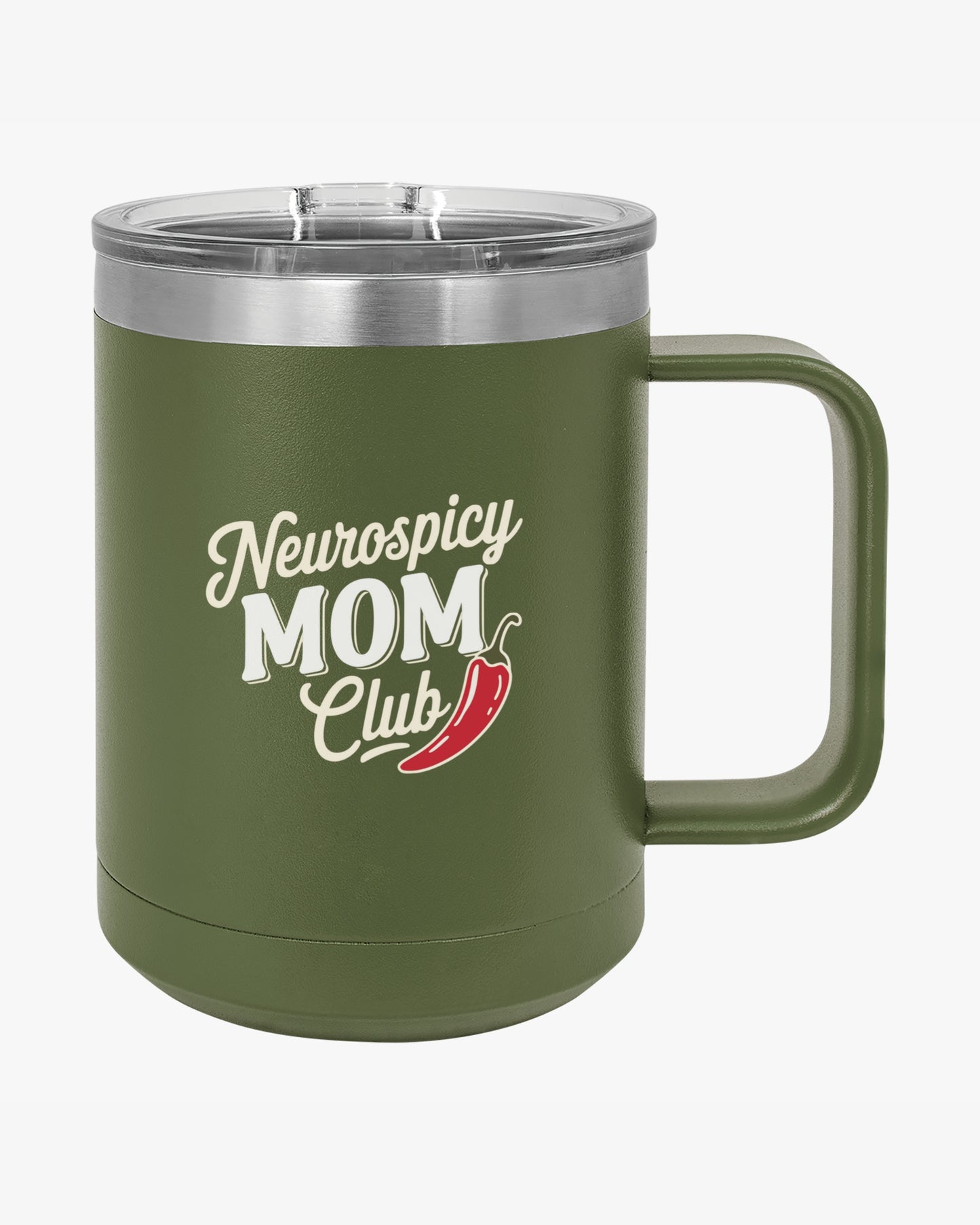 Mother's Day 2025 - Neurospicy Mom Club Coffee Mug Tumbler