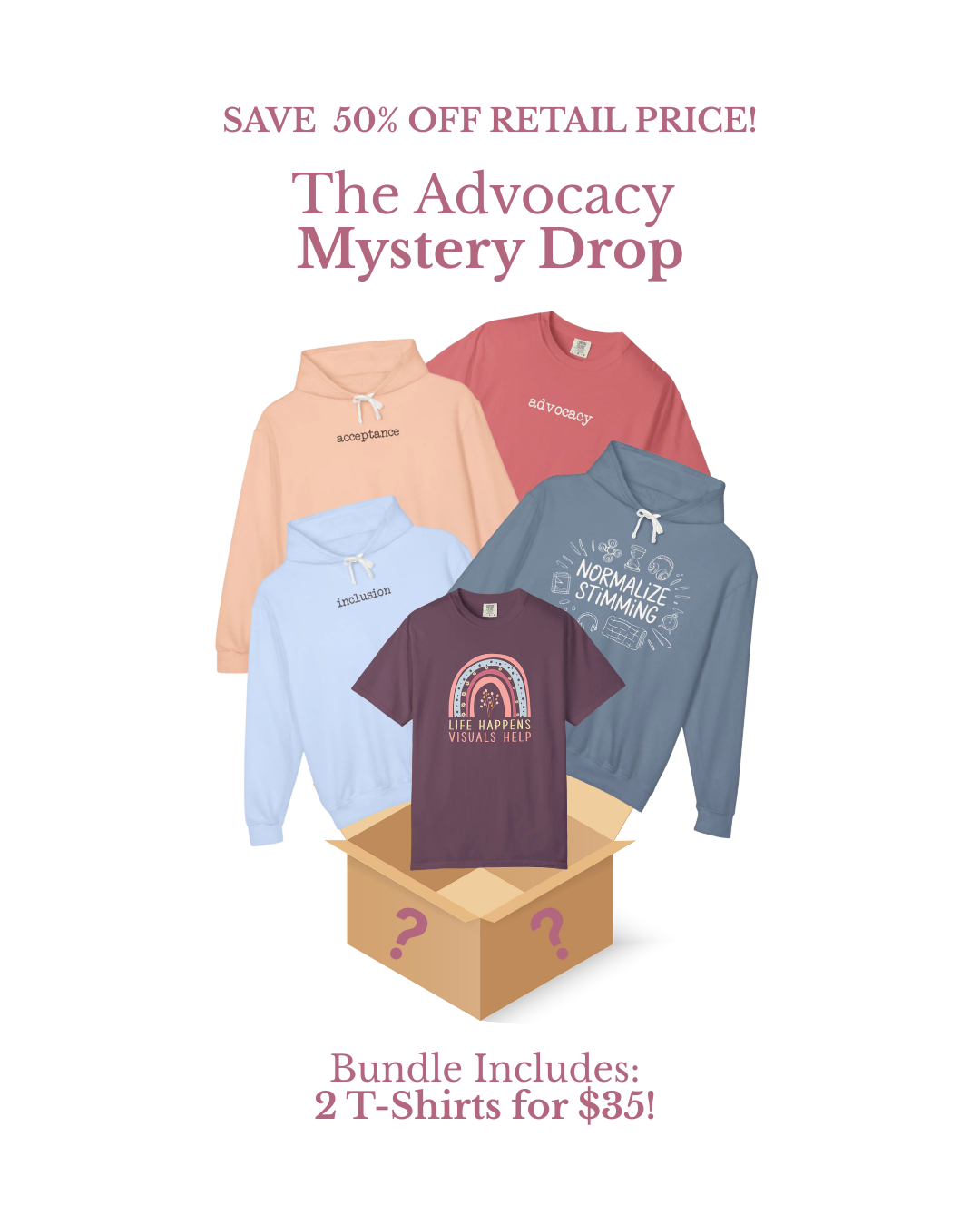 The Daily Bloom Surprise T-Shirt Bundle
