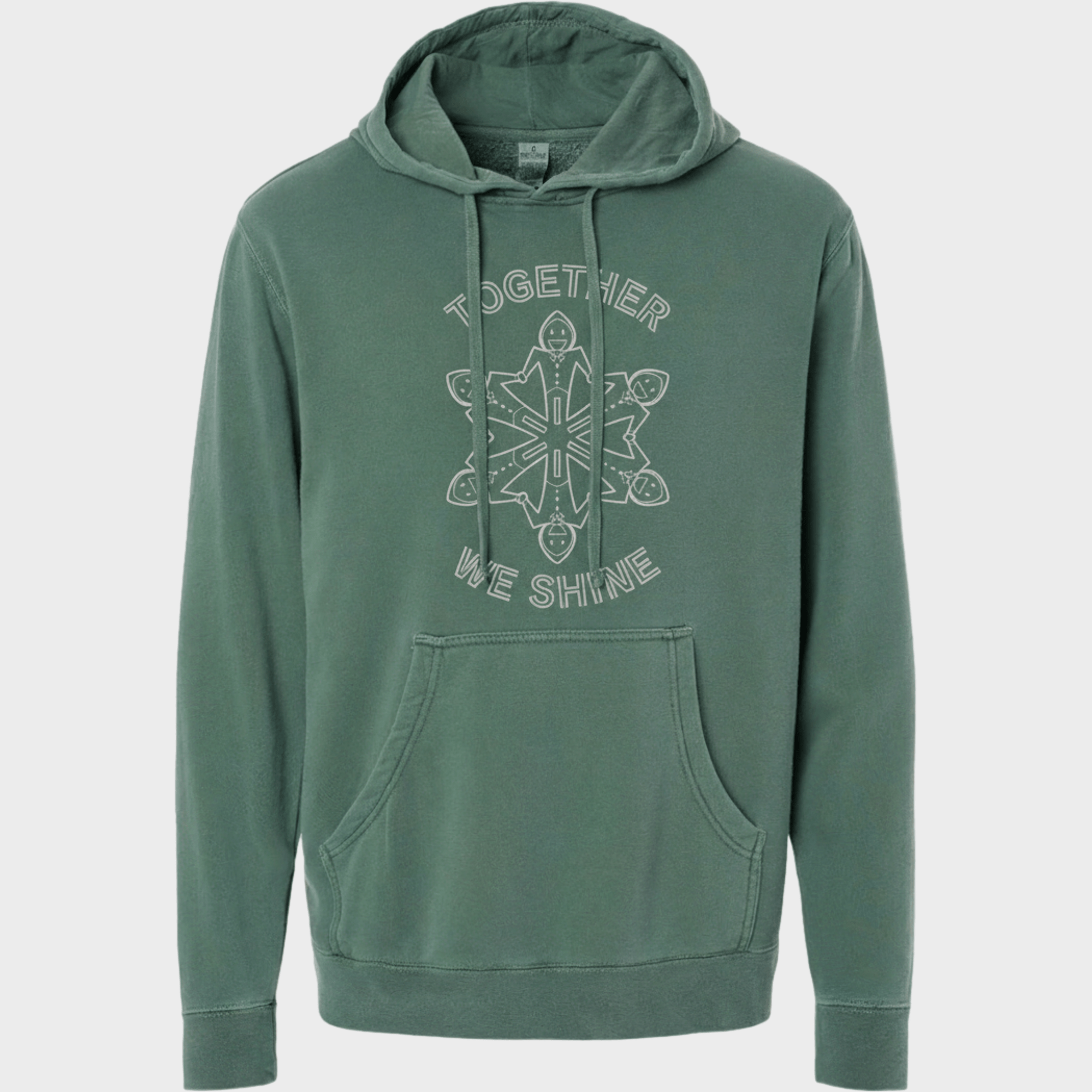 Autism Hoodie - Together We Shine Midweight Hoodie - Daily Bloom