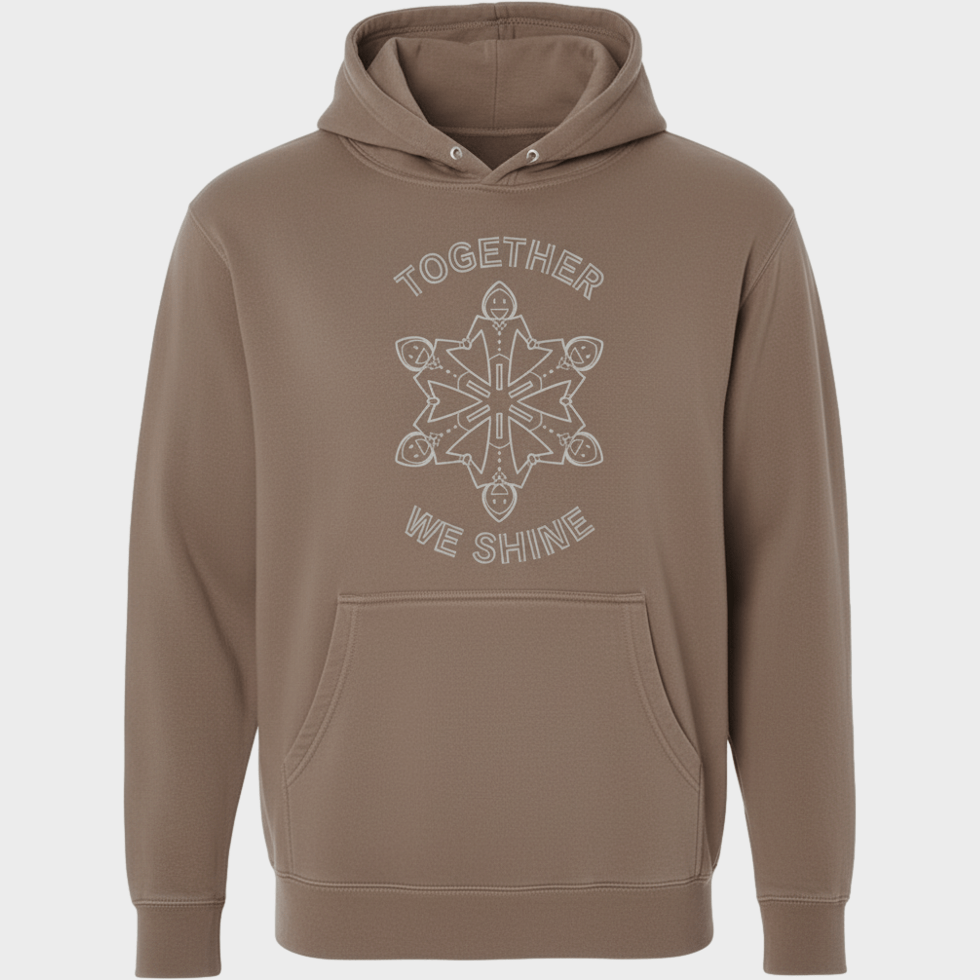 Autism Hoodie - Together We Shine Midweight Hoodie - Daily Bloom