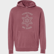 Autism Hoodie - Together We Shine Midweight Hoodie - Daily Bloom