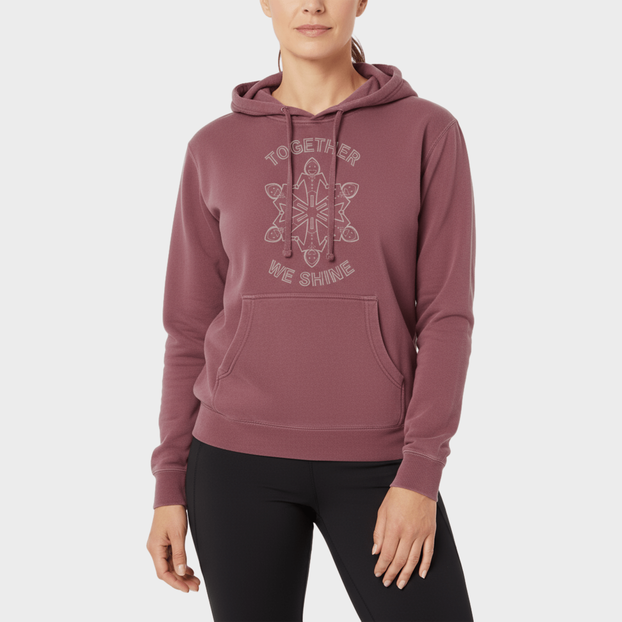 Autism Hoodie - Together We Shine Midweight Hoodie - Daily Bloom