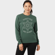 Autism Sweatshirt - Together We Shine Midweight Sweatshirt - Daily Bloom