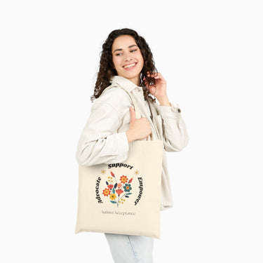 Autism Bags - Advocate Support Empower Tote Bag - Daily Bloom