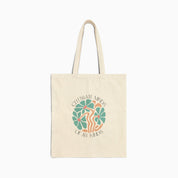 Autism Bags By Daily Bloom Celebrate Minds of All Kinds Tote Bag Natural / 15" x 16"