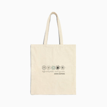 Autism Bags - Different Petals Same Garden Flower Sketches Tote Bag - Daily Bloom