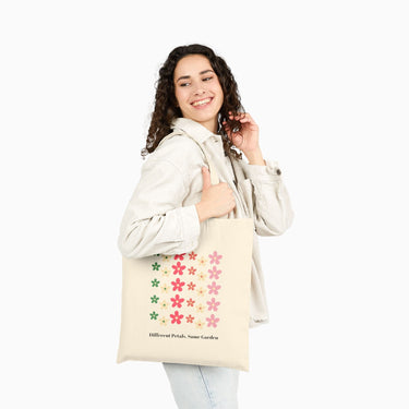 Autism Bags - Different Petals Same Garden Tote Bag - Daily Bloom