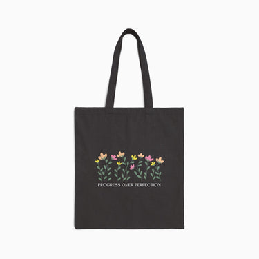 Autism Bags - Progress over Perfection Tote Bag - Daily Bloom
