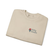 Daily Bloom Logo Sweatshirt-Neurodiversity, ADHD & Autism Awareness & Acceptance by Daily Bloom