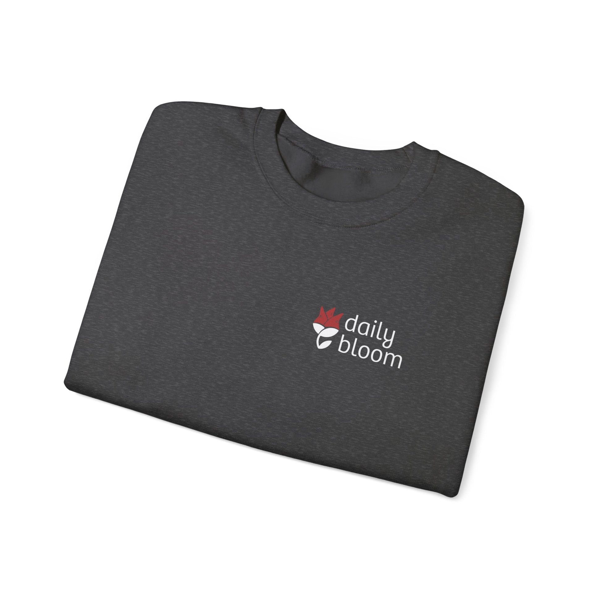 Daily Bloom Logo Sweatshirt-Neurodiversity, ADHD & Autism Awareness & Acceptance by Daily Bloom