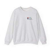 Daily Bloom Logo Sweatshirt-Ash-Neurodiversity, ADHD & Autism Awareness & Acceptance by Daily Bloom