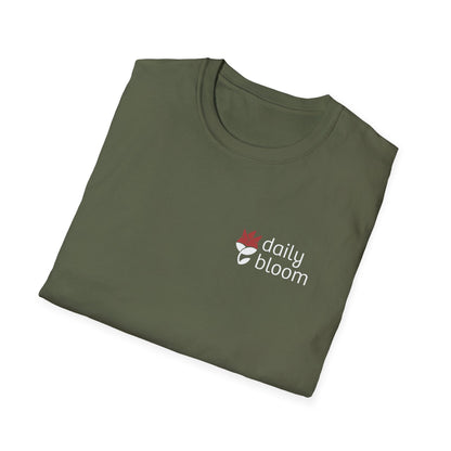 Daily Bloom Logo T-Shirt-Neurodiversity, ADHD & Autism Awareness & Acceptance by Daily Bloom