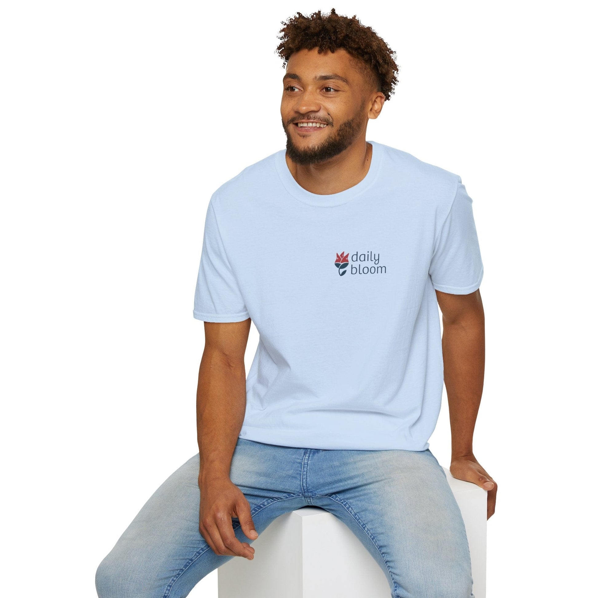 Daily Bloom Logo T-Shirt-Neurodiversity, ADHD & Autism Awareness & Acceptance by Daily Bloom