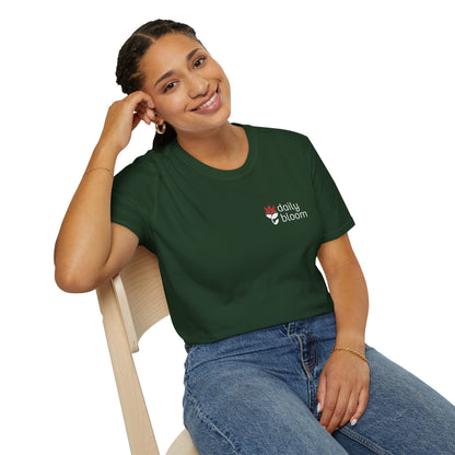 Daily Bloom Logo T-Shirt-Neurodiversity, ADHD & Autism Awareness & Acceptance by Daily Bloom