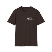 Daily Bloom Logo T-Shirt-Dark Chocolate-Neurodiversity, ADHD & Autism Awareness & Acceptance by Daily Bloom